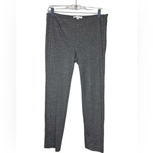 Cabi Newport Pants Stone Gray #814 Ponte Stretch Knit - size 6